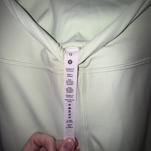 NWT Lululemon Align High-Rise Pant 28" in Kohirabi Green, SZ 12 - Picture 5 of 6